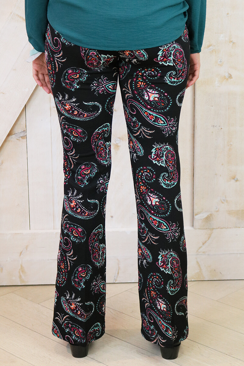 print broek achter