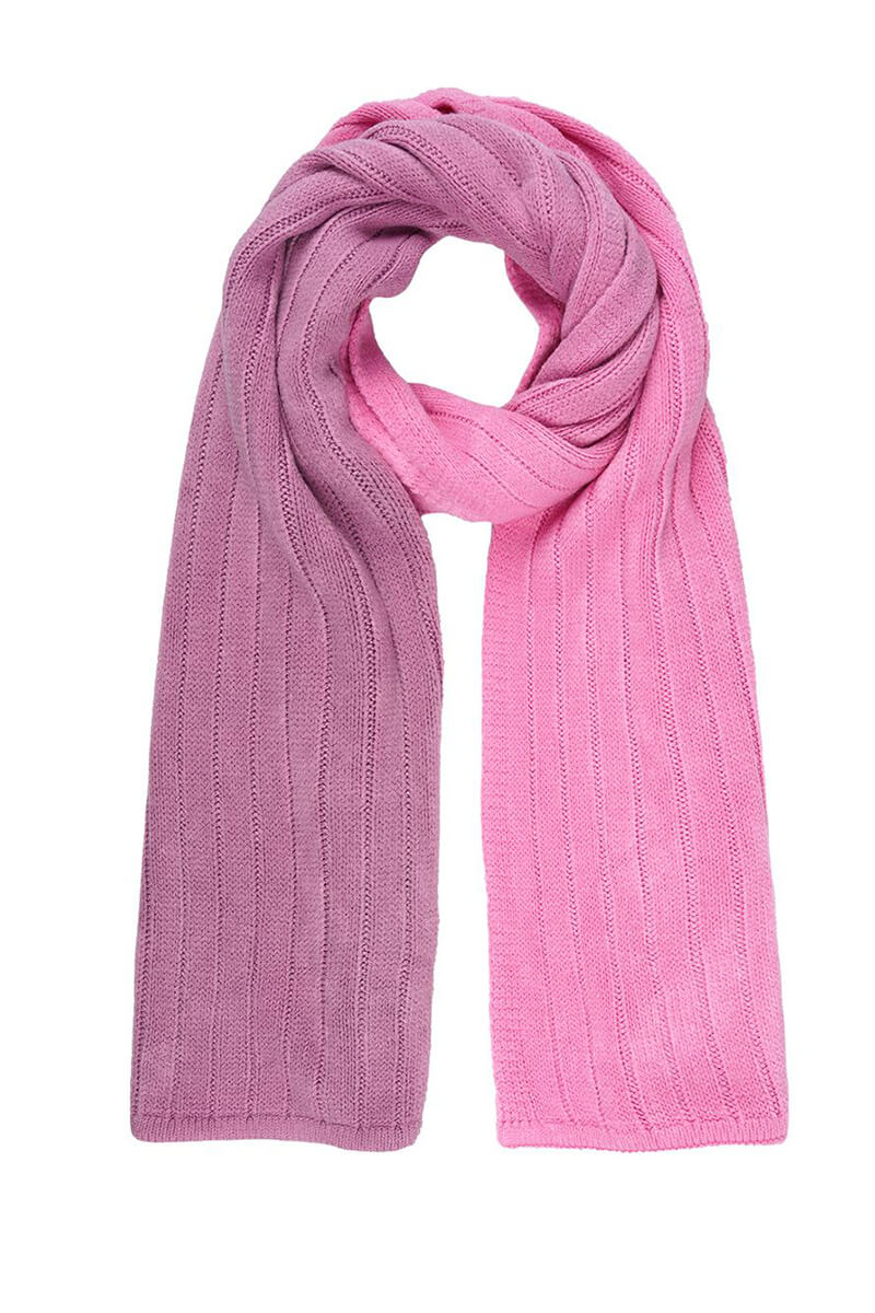 roze wintersjaal